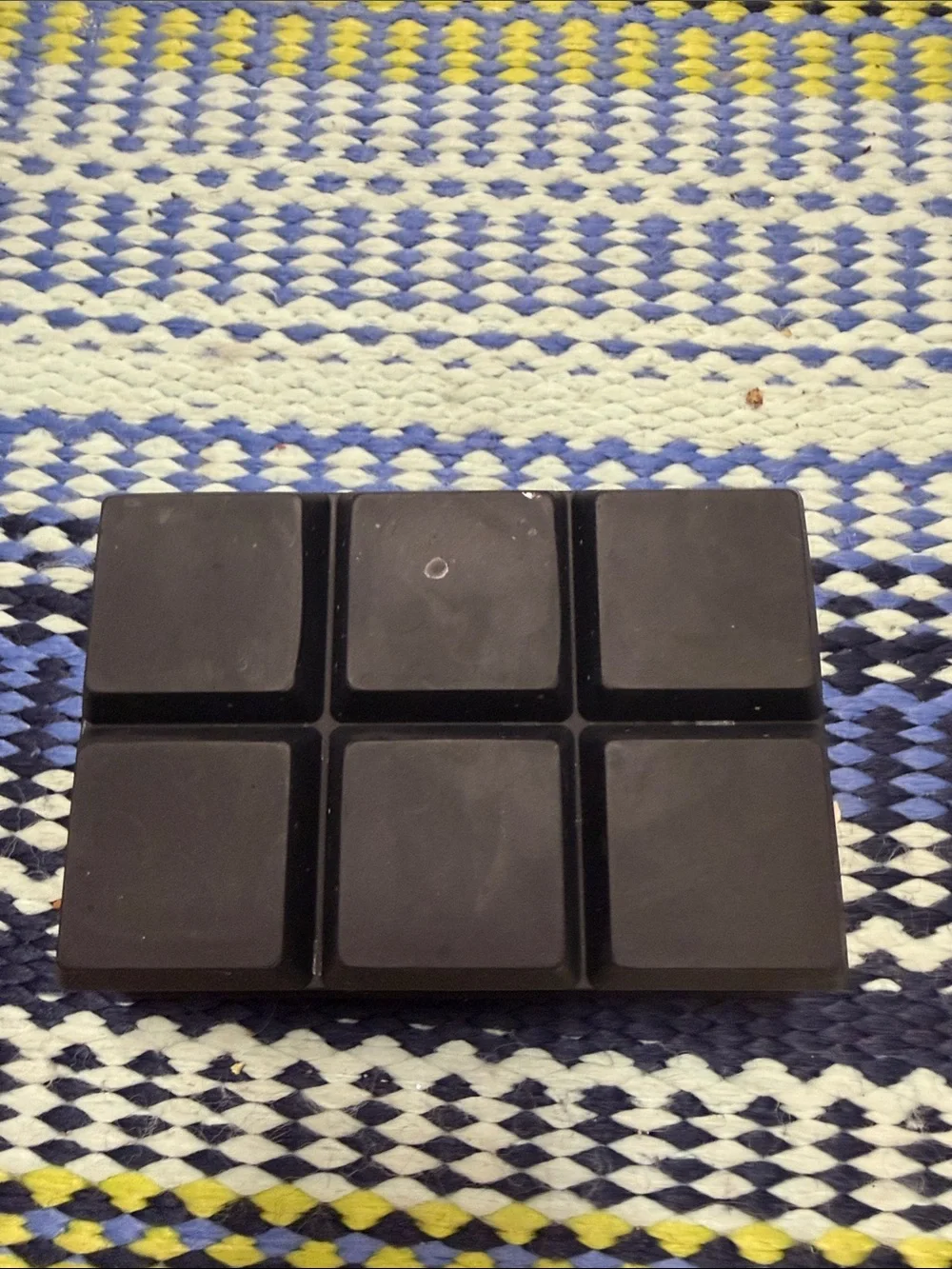 Black Silicone 6-Cavity Organizer Tray - Home Storage